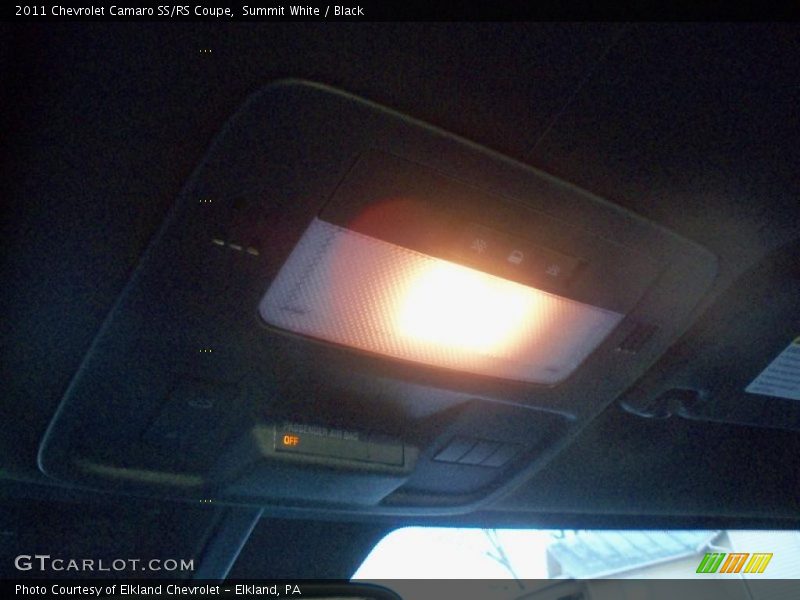 Summit White / Black 2011 Chevrolet Camaro SS/RS Coupe