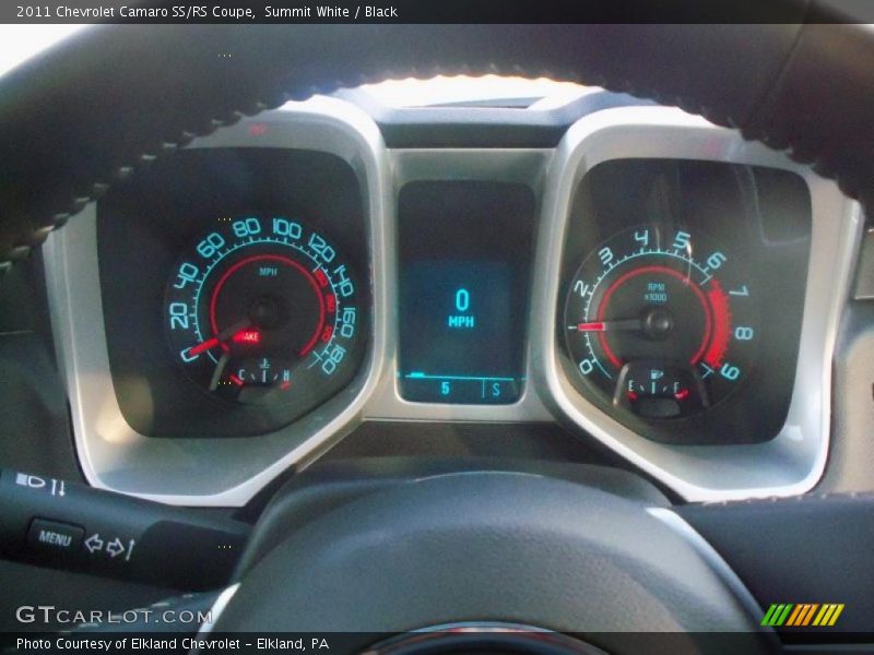 Summit White / Black 2011 Chevrolet Camaro SS/RS Coupe