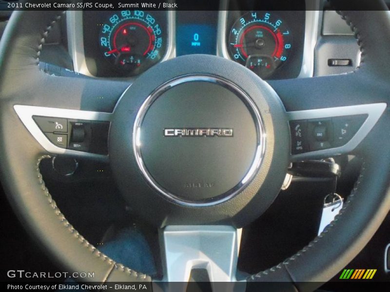 Summit White / Black 2011 Chevrolet Camaro SS/RS Coupe