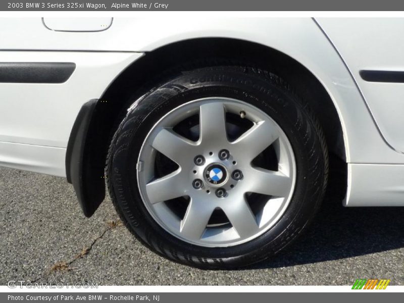 Alpine White / Grey 2003 BMW 3 Series 325xi Wagon