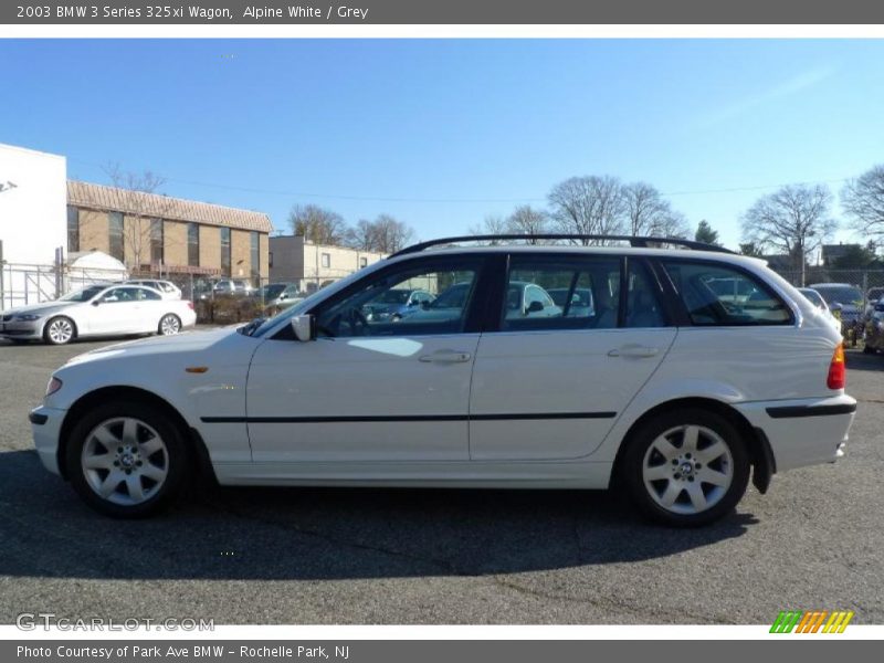 Alpine White / Grey 2003 BMW 3 Series 325xi Wagon