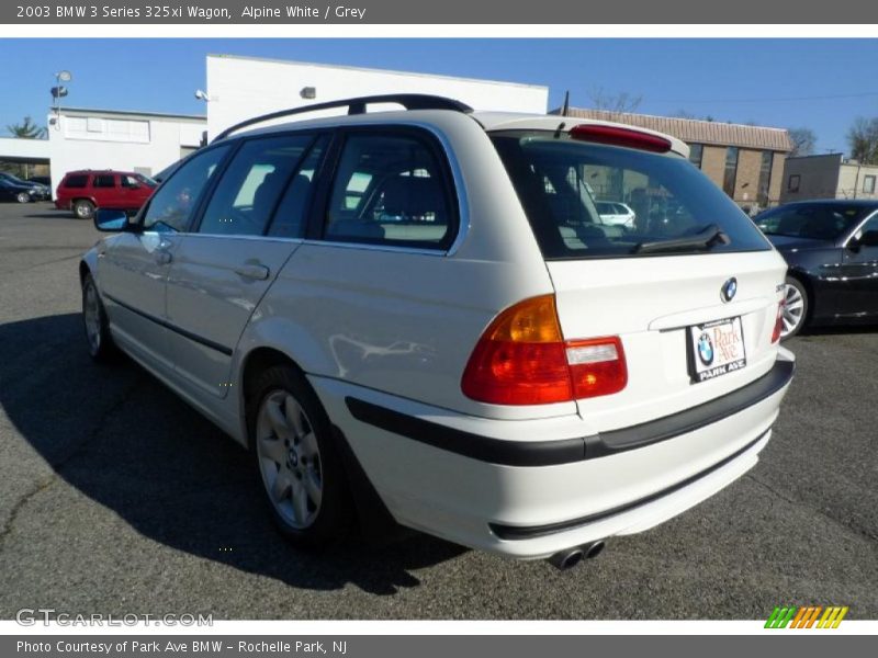 Alpine White / Grey 2003 BMW 3 Series 325xi Wagon