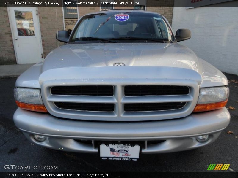 Bright Silver Metallic / Dark Slate Gray/Taupe 2003 Dodge Durango R/T 4x4