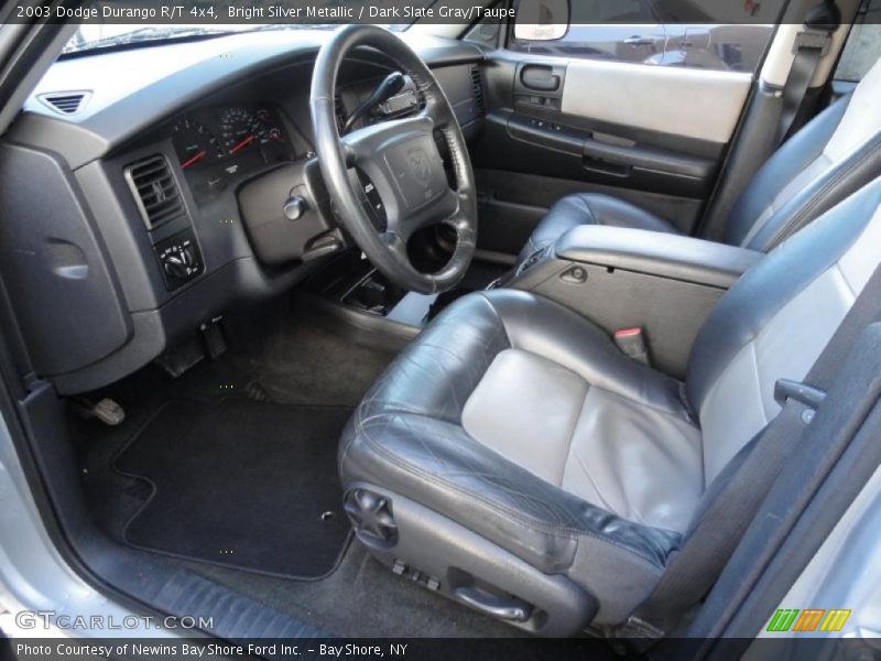 Bright Silver Metallic / Dark Slate Gray/Taupe 2003 Dodge Durango R/T 4x4