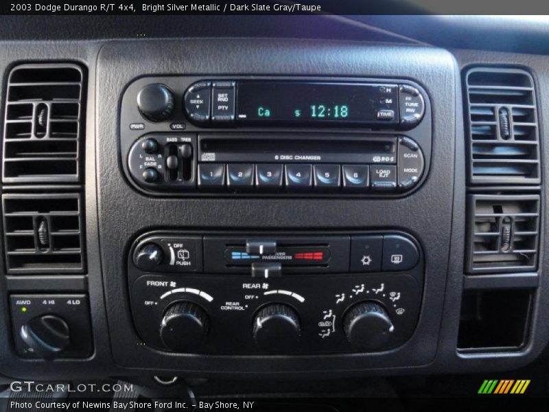 Controls of 2003 Durango R/T 4x4