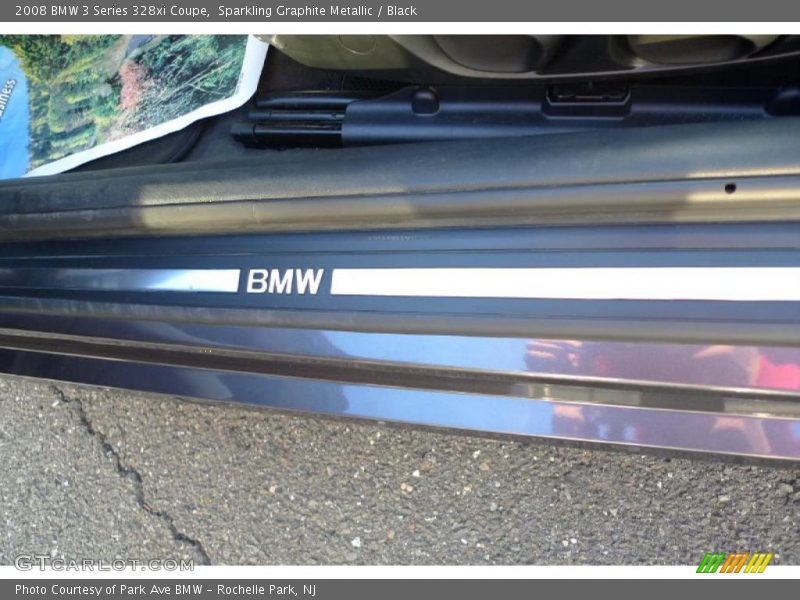 Sparkling Graphite Metallic / Black 2008 BMW 3 Series 328xi Coupe