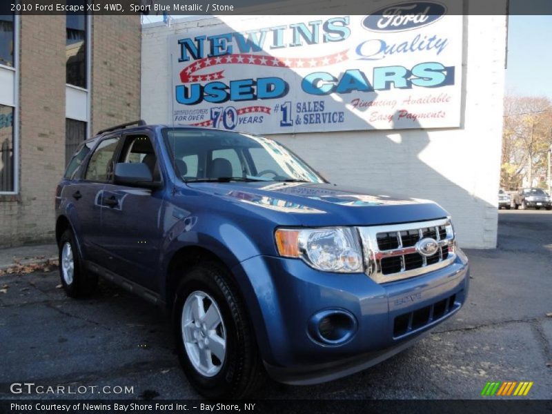 Sport Blue Metallic / Stone 2010 Ford Escape XLS 4WD