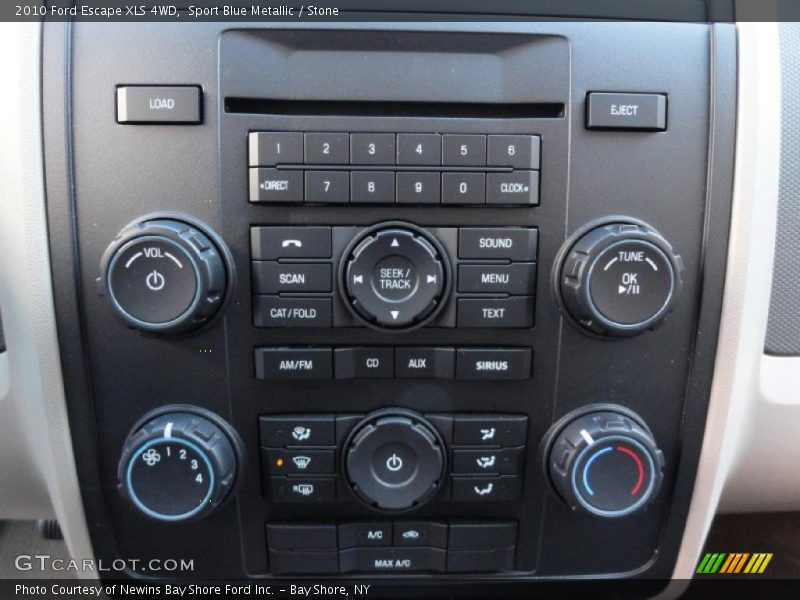 Controls of 2010 Escape XLS 4WD