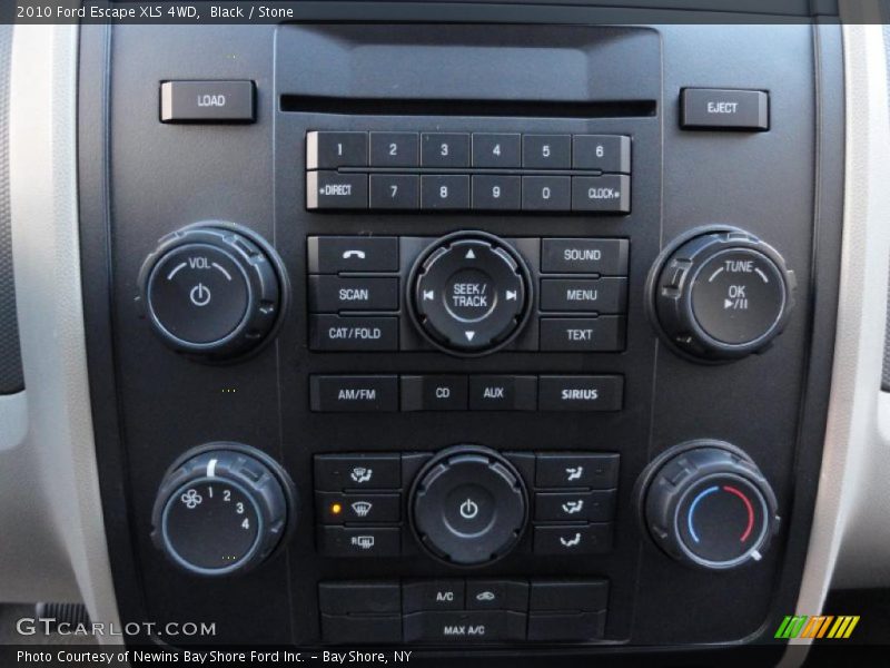 Controls of 2010 Escape XLS 4WD