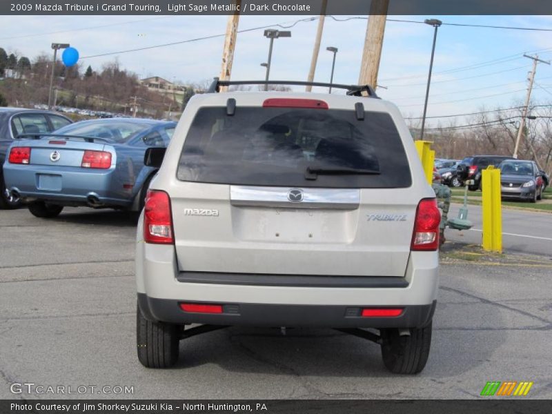 Light Sage Metallic / Dark Chocolate 2009 Mazda Tribute i Grand Touring