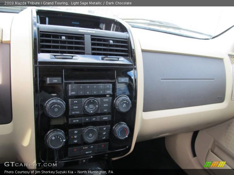 Light Sage Metallic / Dark Chocolate 2009 Mazda Tribute i Grand Touring