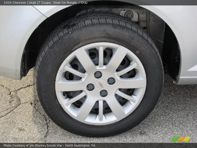 Silver Ice Metallic / Gray 2009 Chevrolet Cobalt LT Coupe