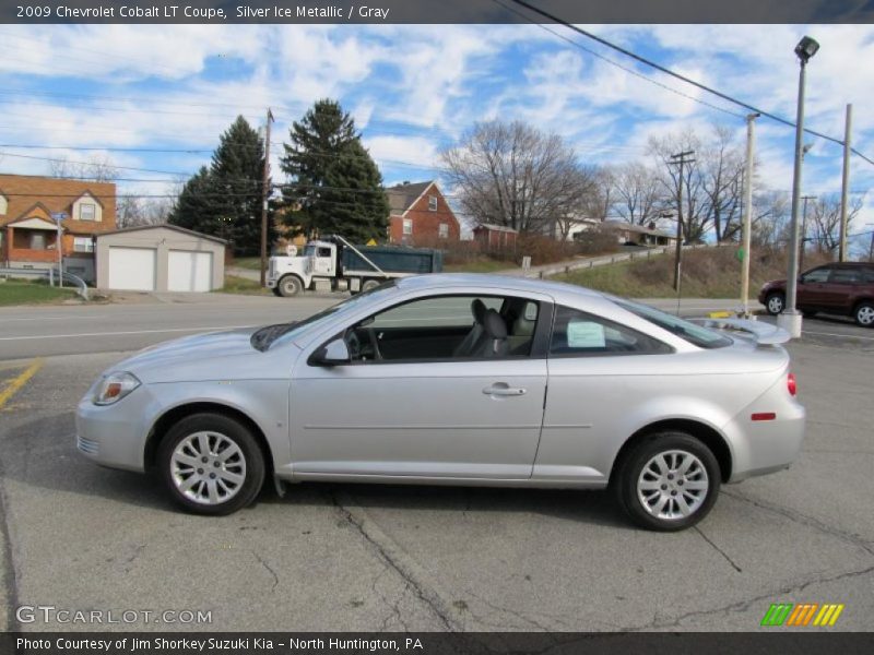 Silver Ice Metallic / Gray 2009 Chevrolet Cobalt LT Coupe