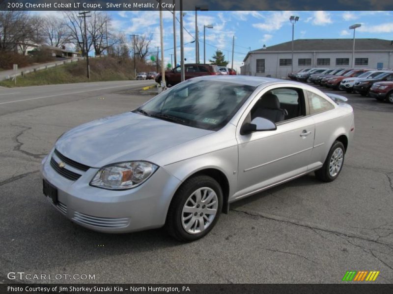 Silver Ice Metallic / Gray 2009 Chevrolet Cobalt LT Coupe