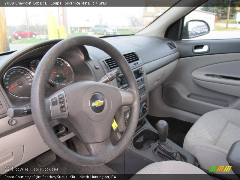 Silver Ice Metallic / Gray 2009 Chevrolet Cobalt LT Coupe