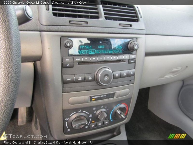 Silver Ice Metallic / Gray 2009 Chevrolet Cobalt LT Coupe