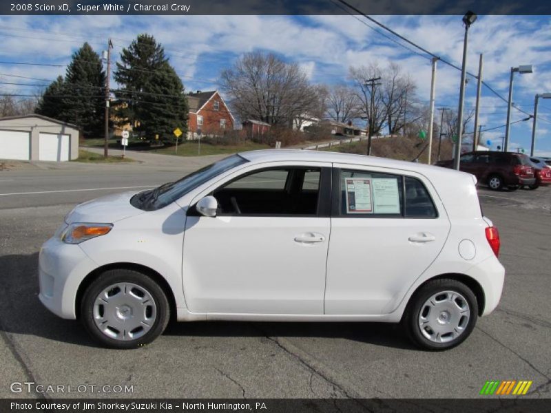 Super White / Charcoal Gray 2008 Scion xD