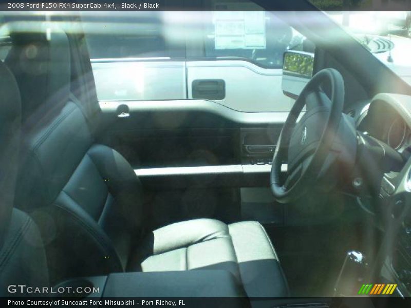 Black / Black 2008 Ford F150 FX4 SuperCab 4x4