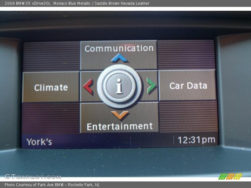 Monaco Blue Metallic / Saddle Brown Nevada Leather 2009 BMW X5 xDrive30i