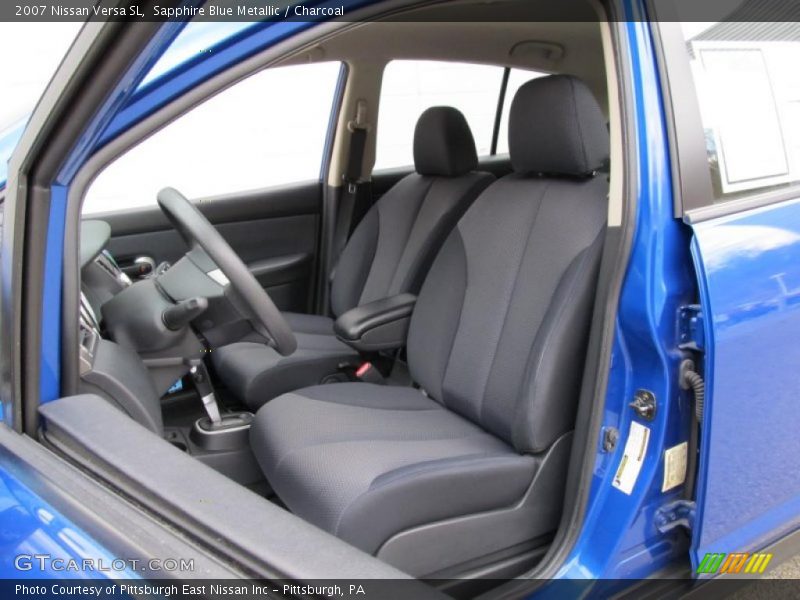 Sapphire Blue Metallic / Charcoal 2007 Nissan Versa SL