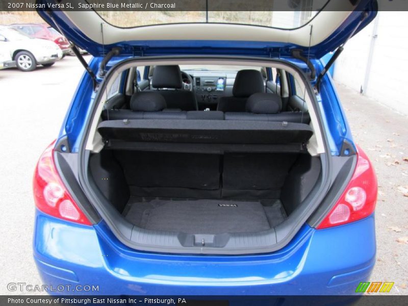 Sapphire Blue Metallic / Charcoal 2007 Nissan Versa SL