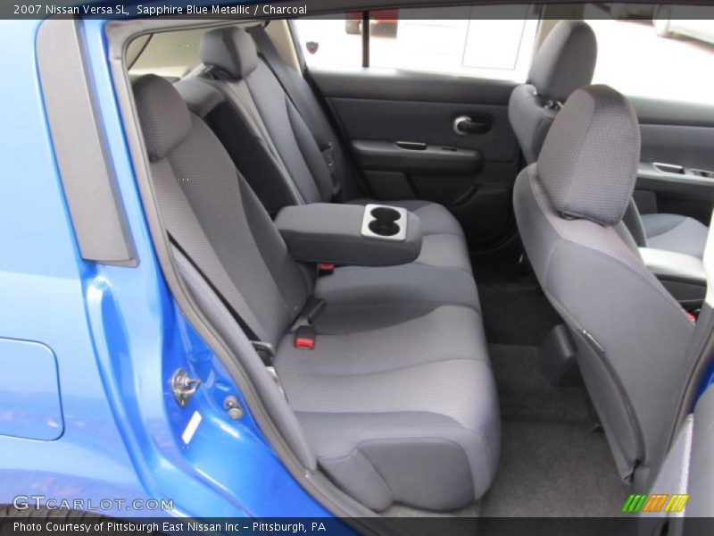 Sapphire Blue Metallic / Charcoal 2007 Nissan Versa SL