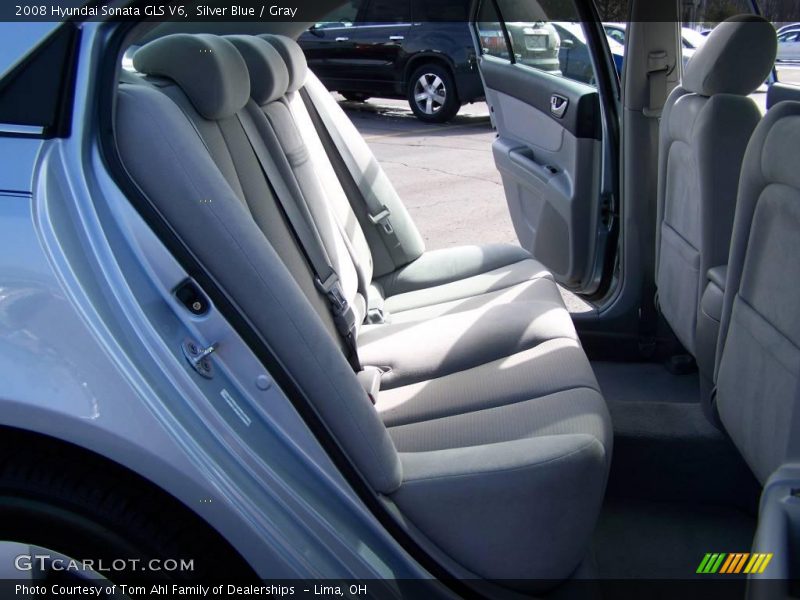 Silver Blue / Gray 2008 Hyundai Sonata GLS V6