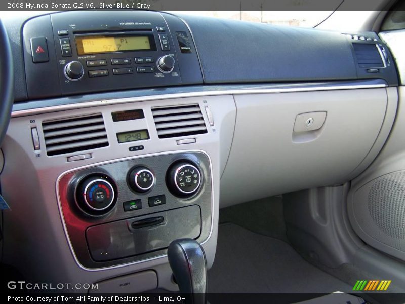 Silver Blue / Gray 2008 Hyundai Sonata GLS V6