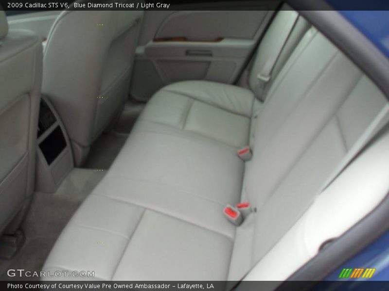 Blue Diamond Tricoat / Light Gray 2009 Cadillac STS V6