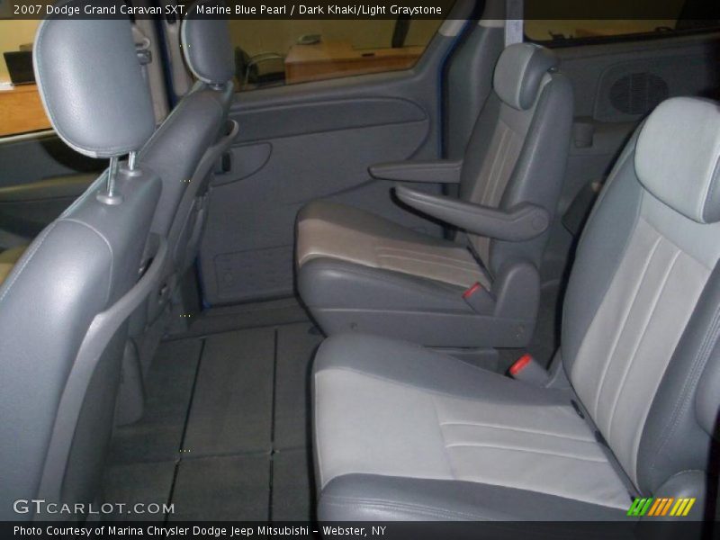 Marine Blue Pearl / Dark Khaki/Light Graystone 2007 Dodge Grand Caravan SXT