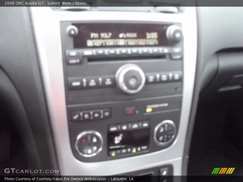 Summit White / Ebony 2008 GMC Acadia SLT