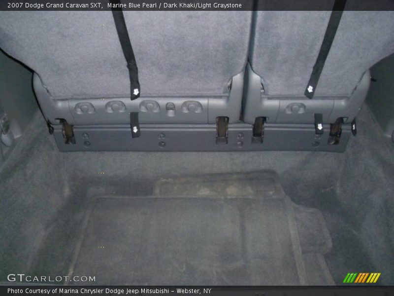 Marine Blue Pearl / Dark Khaki/Light Graystone 2007 Dodge Grand Caravan SXT