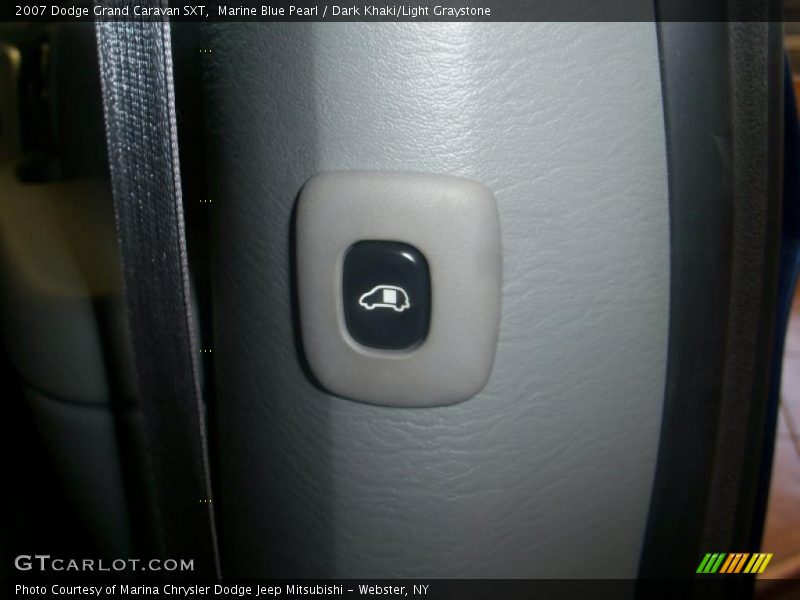 Marine Blue Pearl / Dark Khaki/Light Graystone 2007 Dodge Grand Caravan SXT