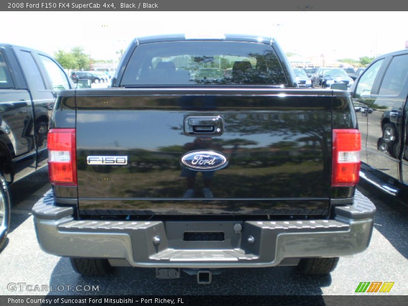 Black / Black 2008 Ford F150 FX4 SuperCab 4x4