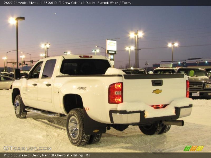  2009 Silverado 3500HD LT Crew Cab 4x4 Dually Summit White