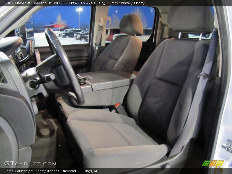  2009 Silverado 3500HD LT Crew Cab 4x4 Dually Ebony Interior