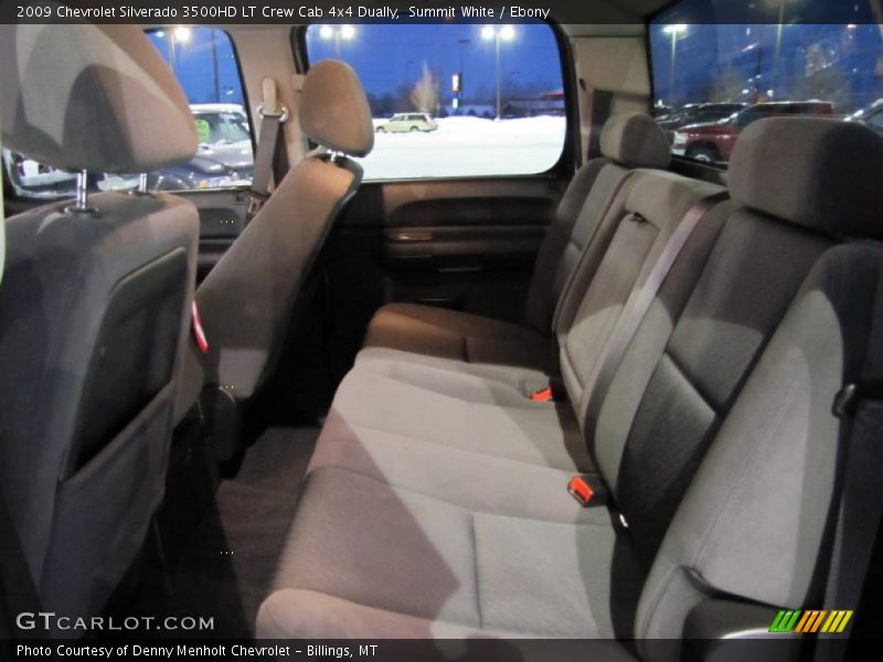  2009 Silverado 3500HD LT Crew Cab 4x4 Dually Ebony Interior