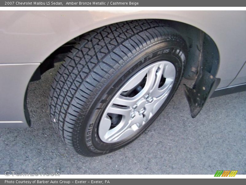 Amber Bronze Metallic / Cashmere Beige 2007 Chevrolet Malibu LS Sedan