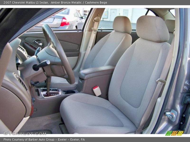 Amber Bronze Metallic / Cashmere Beige 2007 Chevrolet Malibu LS Sedan