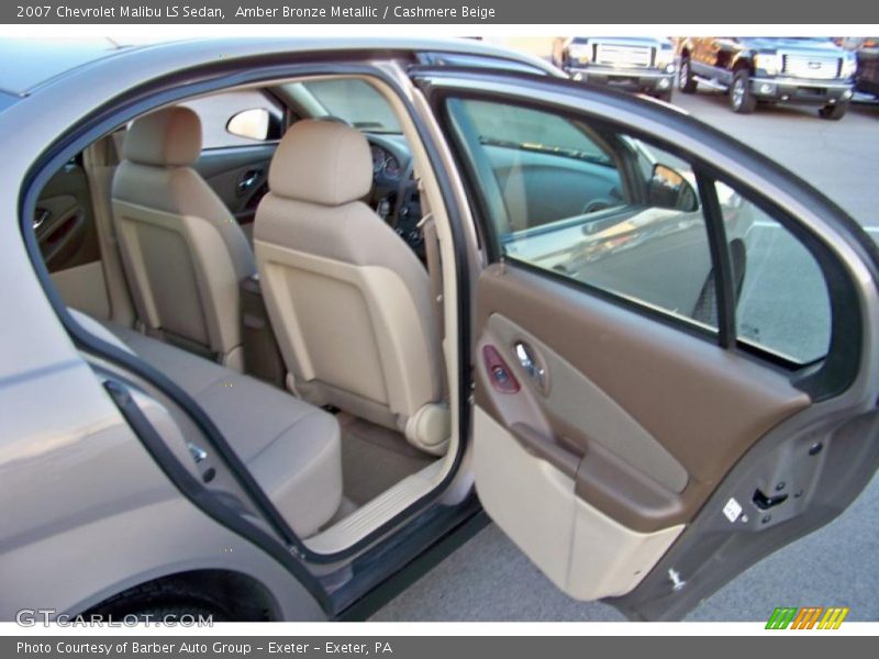 Amber Bronze Metallic / Cashmere Beige 2007 Chevrolet Malibu LS Sedan