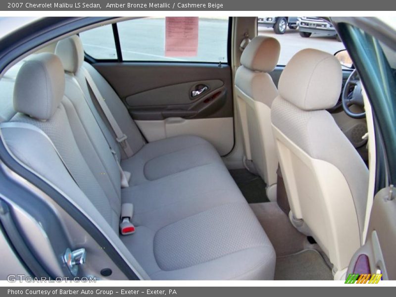 Amber Bronze Metallic / Cashmere Beige 2007 Chevrolet Malibu LS Sedan
