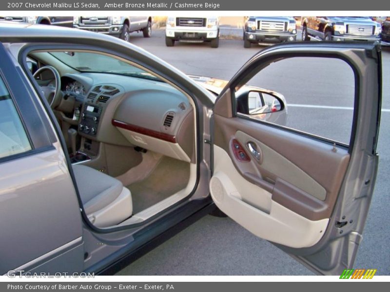 Amber Bronze Metallic / Cashmere Beige 2007 Chevrolet Malibu LS Sedan