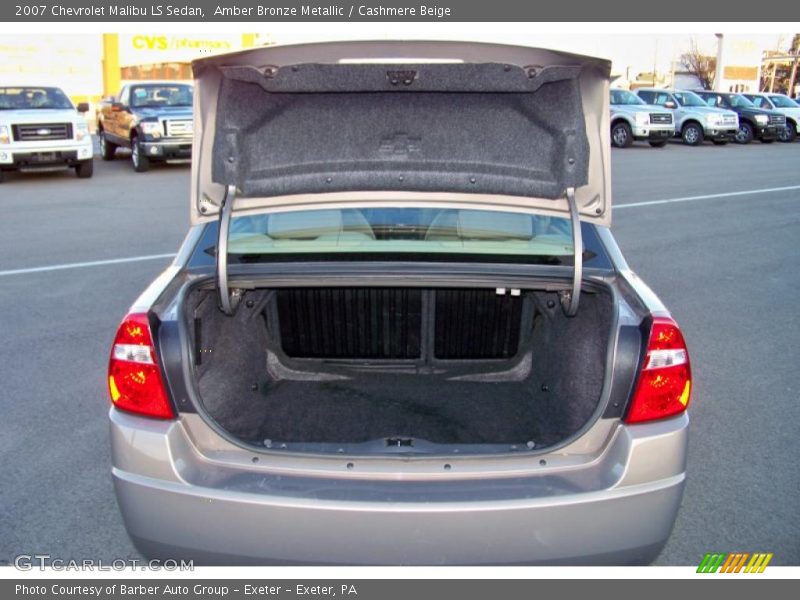 Amber Bronze Metallic / Cashmere Beige 2007 Chevrolet Malibu LS Sedan
