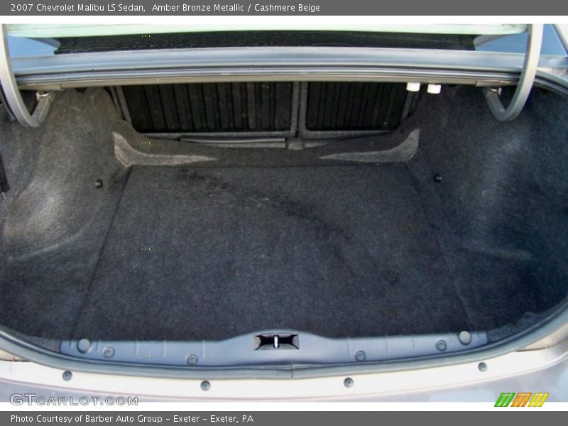 Amber Bronze Metallic / Cashmere Beige 2007 Chevrolet Malibu LS Sedan