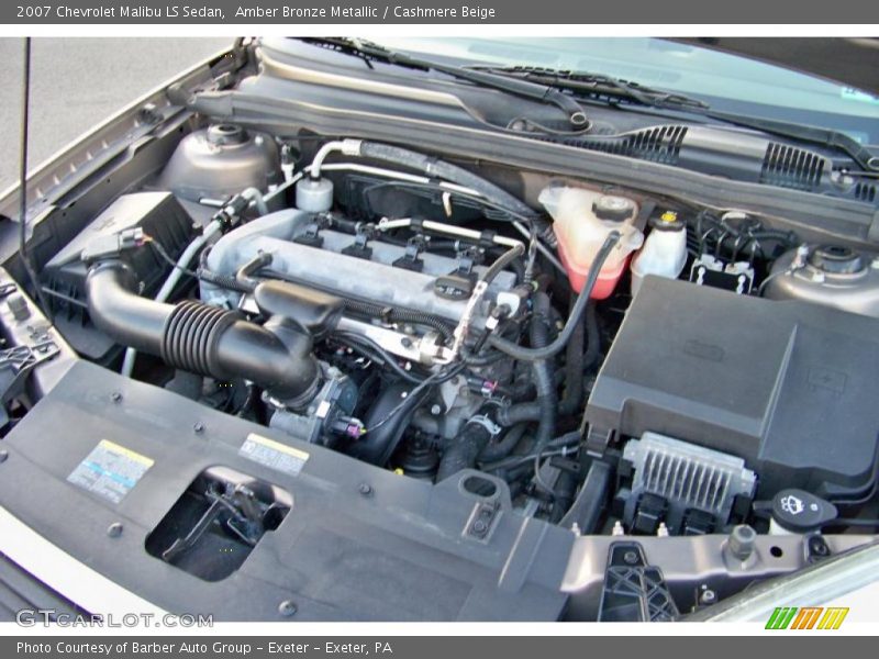 Amber Bronze Metallic / Cashmere Beige 2007 Chevrolet Malibu LS Sedan
