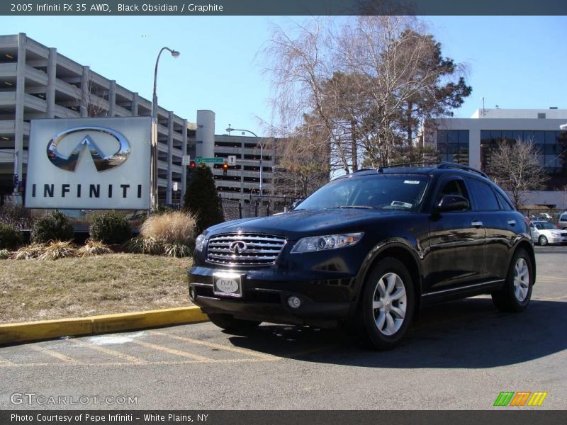 Black Obsidian / Graphite 2005 Infiniti FX 35 AWD