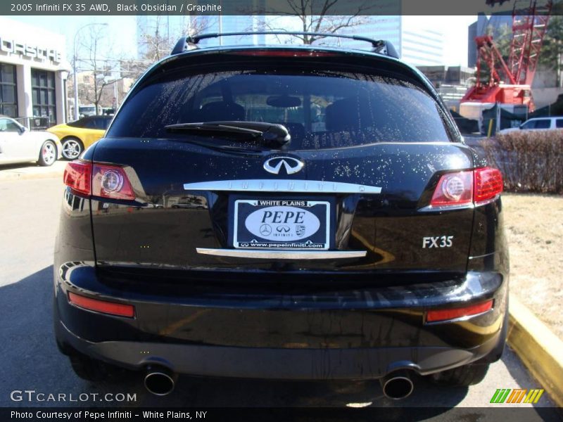 Black Obsidian / Graphite 2005 Infiniti FX 35 AWD