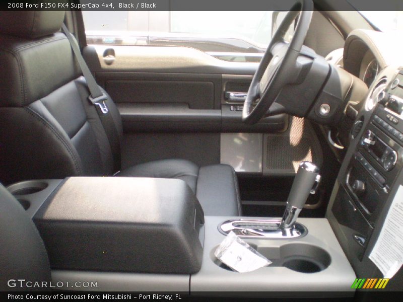 Black / Black 2008 Ford F150 FX4 SuperCab 4x4