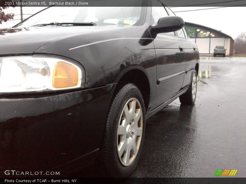 Blackout Black / Stone 2001 Nissan Sentra XE