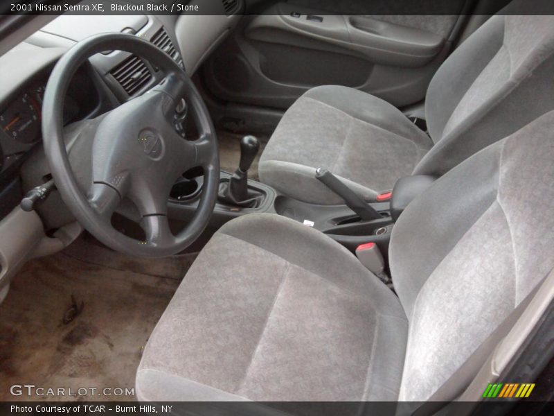 Blackout Black / Stone 2001 Nissan Sentra XE